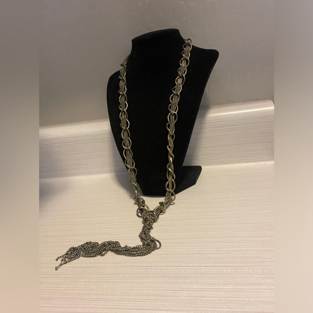 Long chain necklace